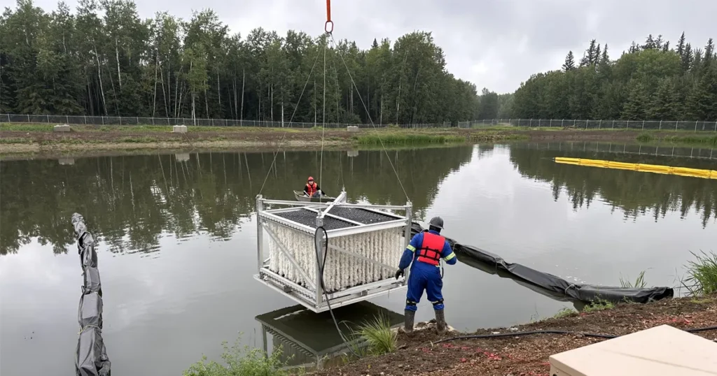 Semi-Passive Lagoon Upgrades with BioCord® Reactors